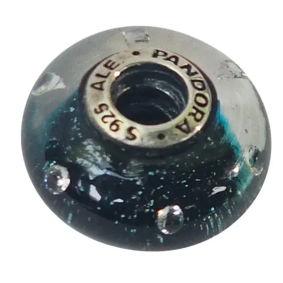 Pandora Jewelry Pandora Murano Glass Bead Charm Midnight Blue